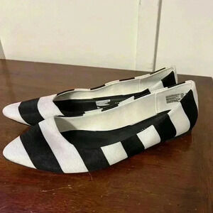 Christian Siriano striped shoes never been worn size 8.5